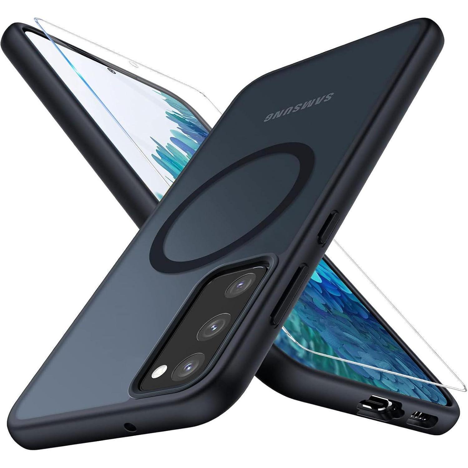 Handyhülle Für Samsung Galaxy S20 Fe 4g/5g Mit Magsafe, Magnetisch, Matt, Schwarz