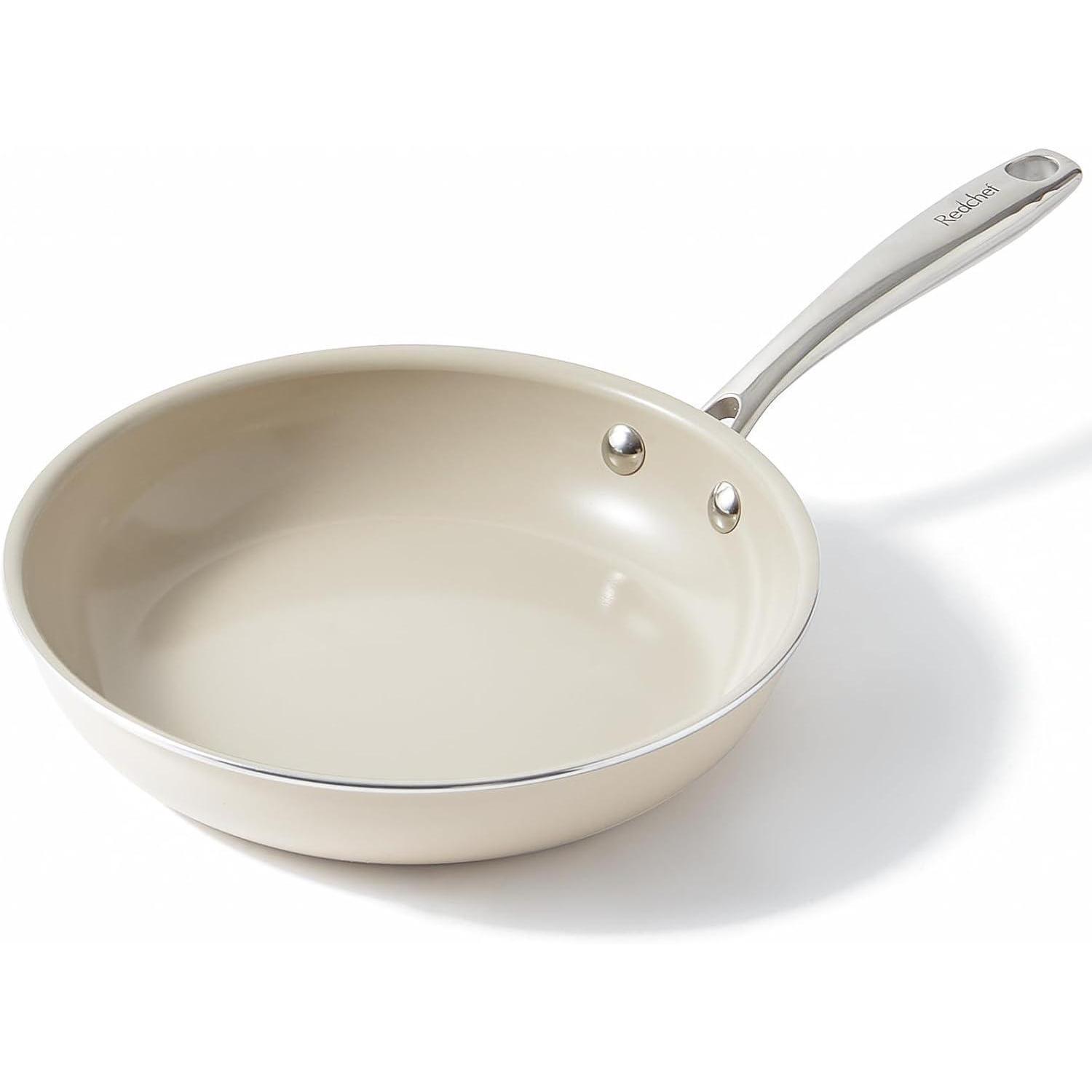 Bratpfanne Induktion 24cm Keramik Antihaft, Backofenfest, Spülmaschinenfest, Pfoa-frei