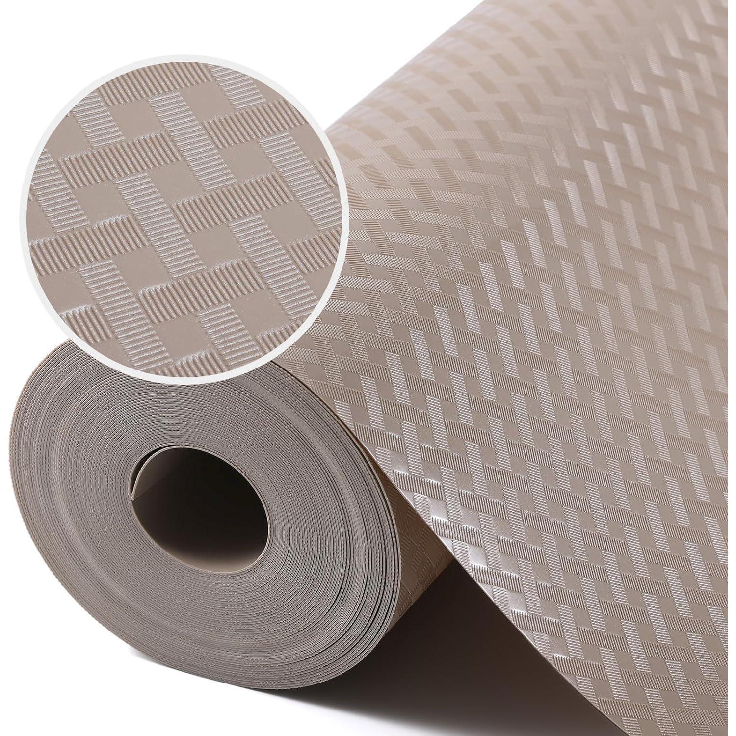 Schubladenmatte Beige 60x400cm Rutschfest Wasserdicht Eva Bpa-frei