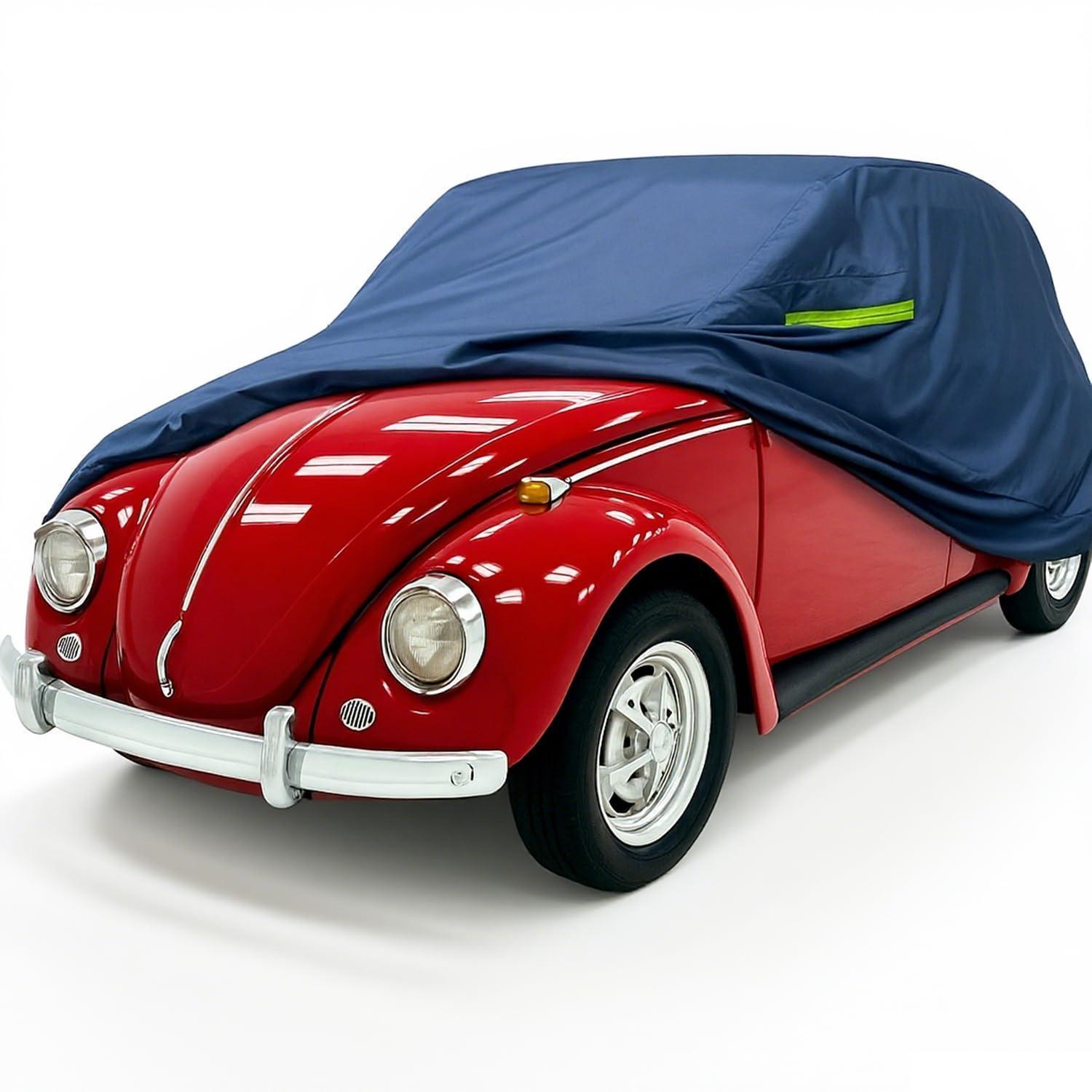 Autoabdeckplane 10 Lagen Für Vw Beetle 1960-1997, Staubdicht, Wasserdicht, Mit Tasche