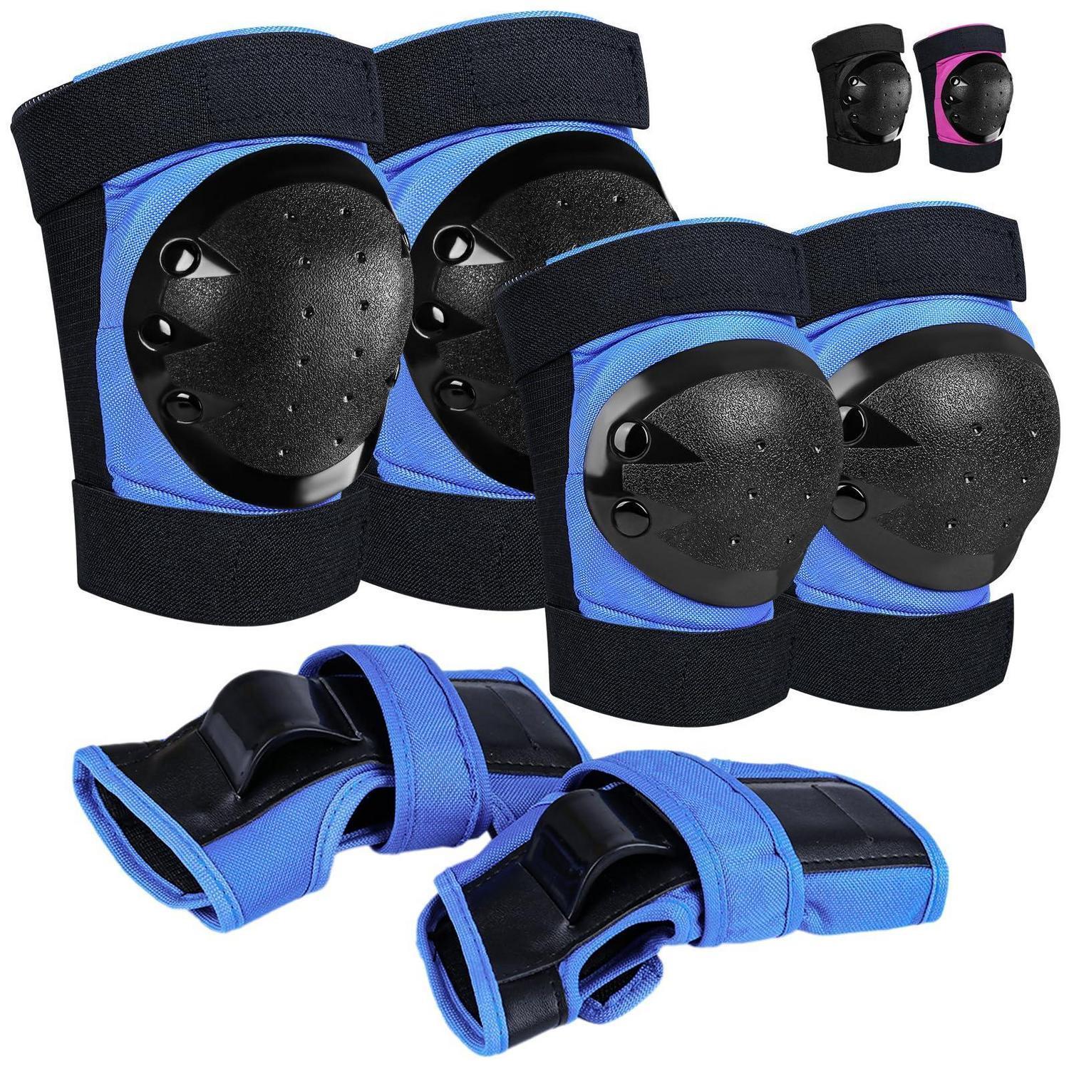 Schonerset 6-in-1 Für Kinder, Verstellbar, Blau, Größe M (23-45 Kg)