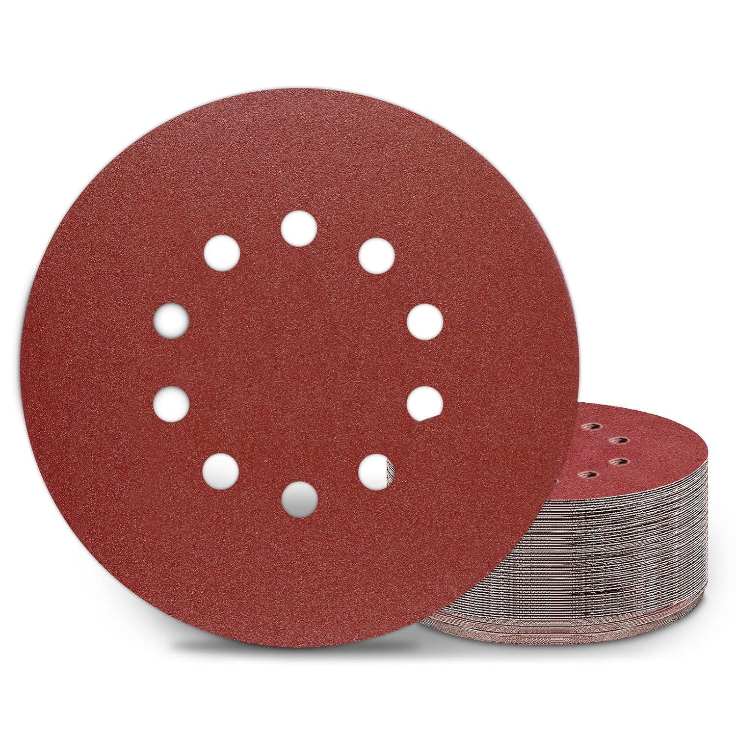 Schleifpapier 225mm Klett P150 10 Loch Für Trockenbauschleifer, 25 Stück