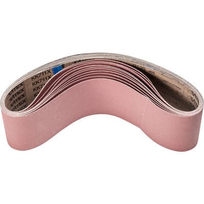 PFERD TOOLS Korund Schleifband BA 100x920mm A120 für universelle Anwendung mit Bandschleifer
