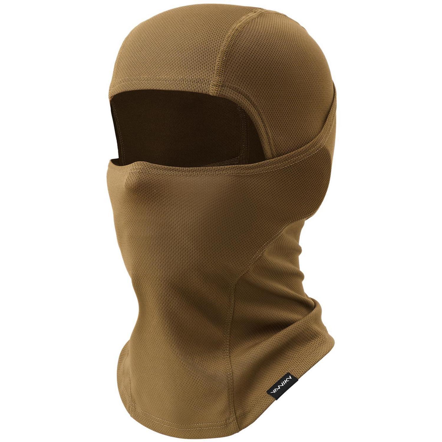 Sturmhaube Atmungsaktiv Mit Uv-schutz, Braun Für Damen & Herren