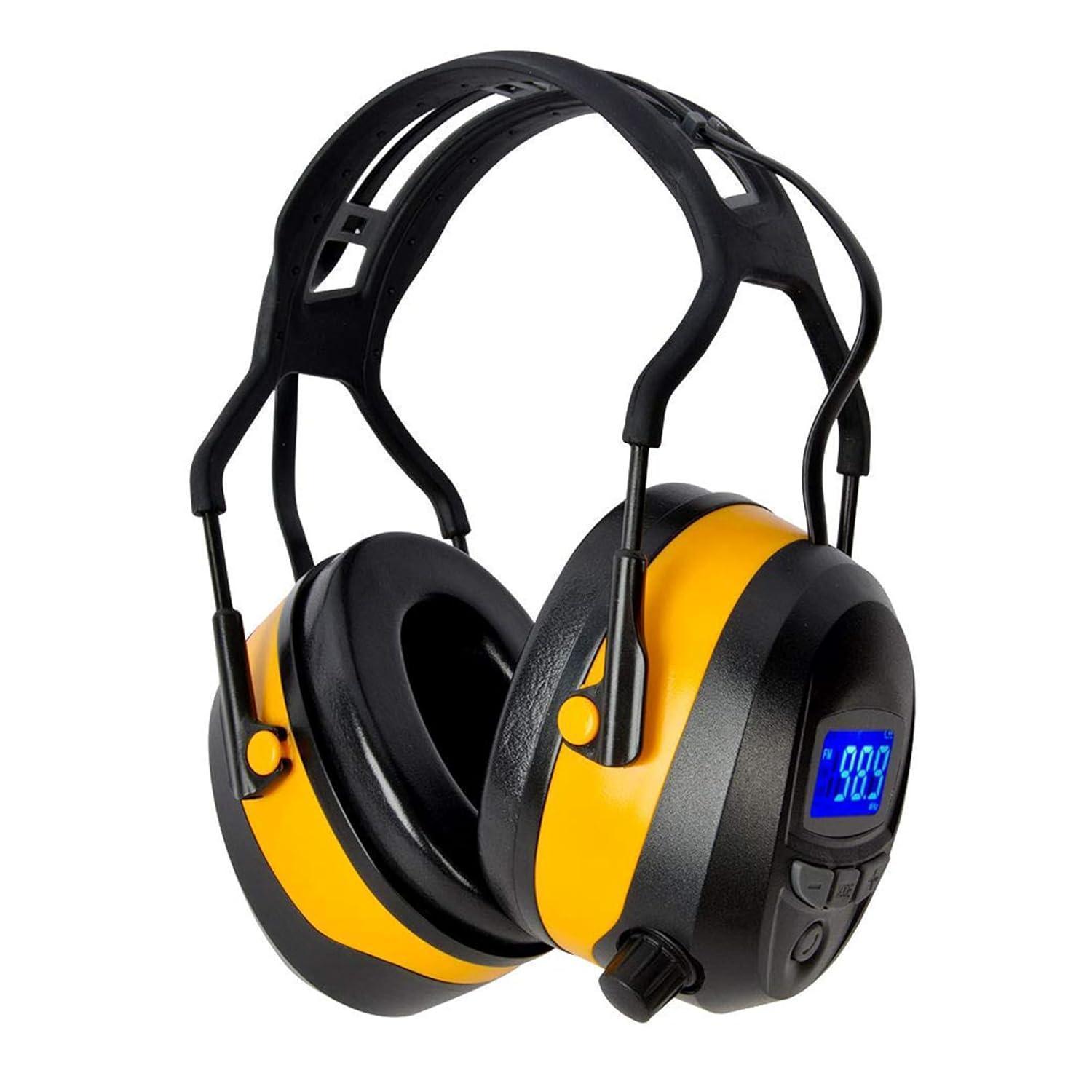 Kapselgehörschutz Mit Radio & Bluetooth, Nrr 29db, Wiederaufladbar
