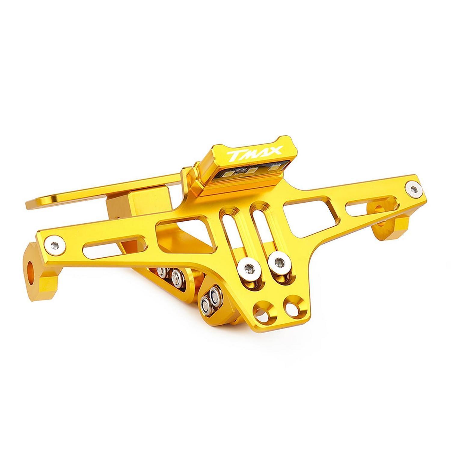 Kennzeichenhalter Cnc Aluminium Für Tmax500 Tmax530 Sx Dx Tmax560 Gold Silber