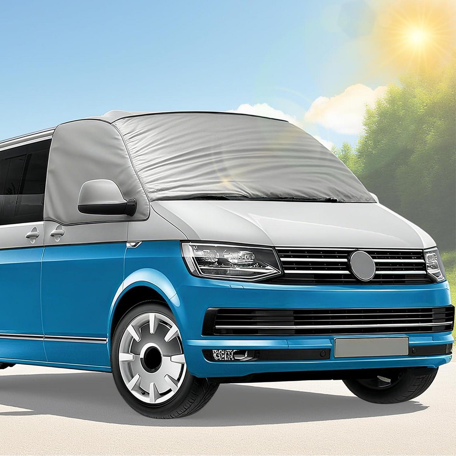 Frontscheibenabdeckung Für Vw T5 T6, Ganzjahresschutz, Silber