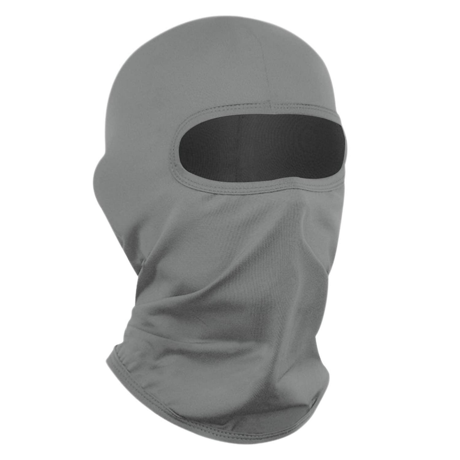 Sturmhaube Uv-schutz Winddicht Warm Für Damen Und Herren, Hellgrau