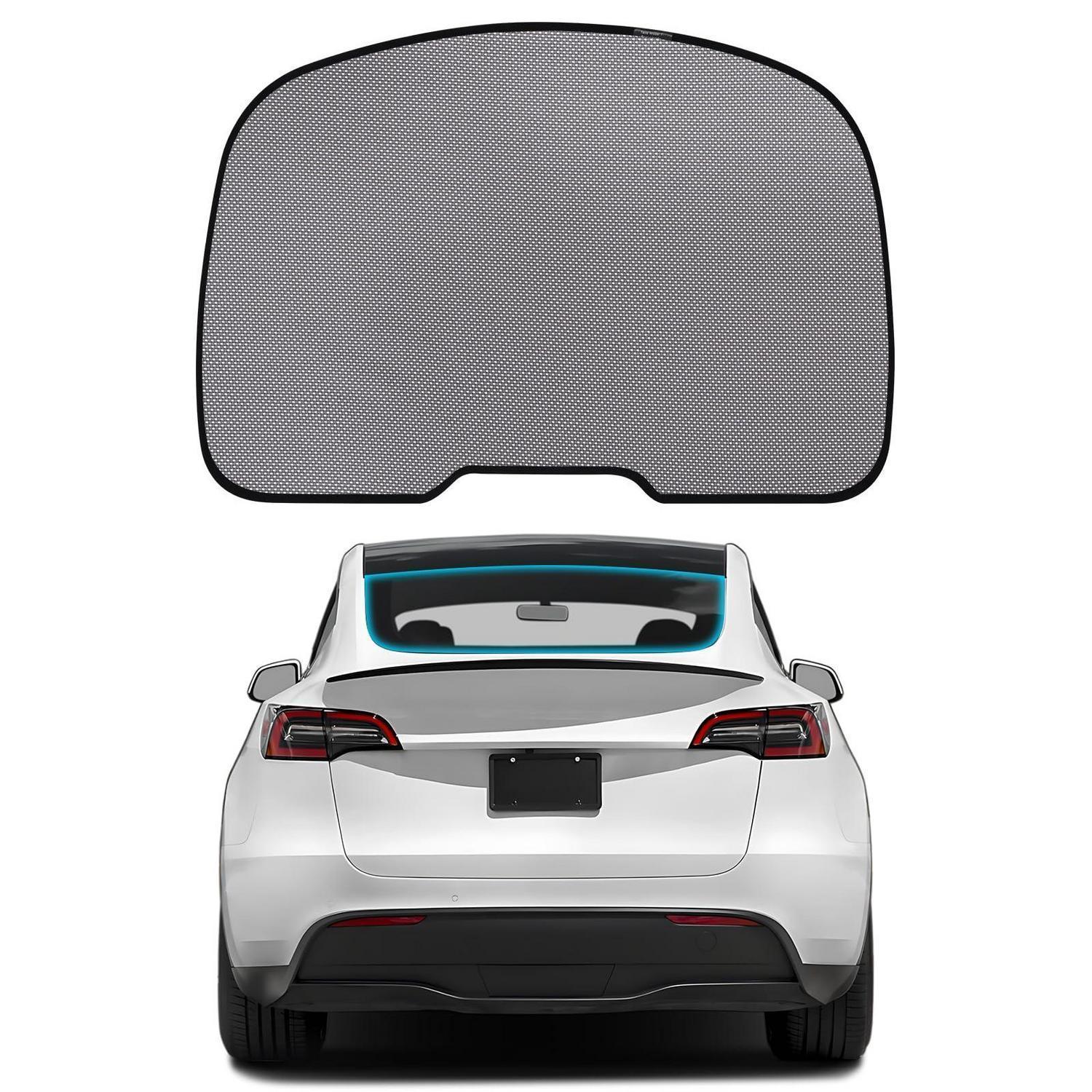 Sonnenschutz Heckscheibe Auto Für Tesla Model Y, Uv-schutz, Sichtschutz, Faltbar