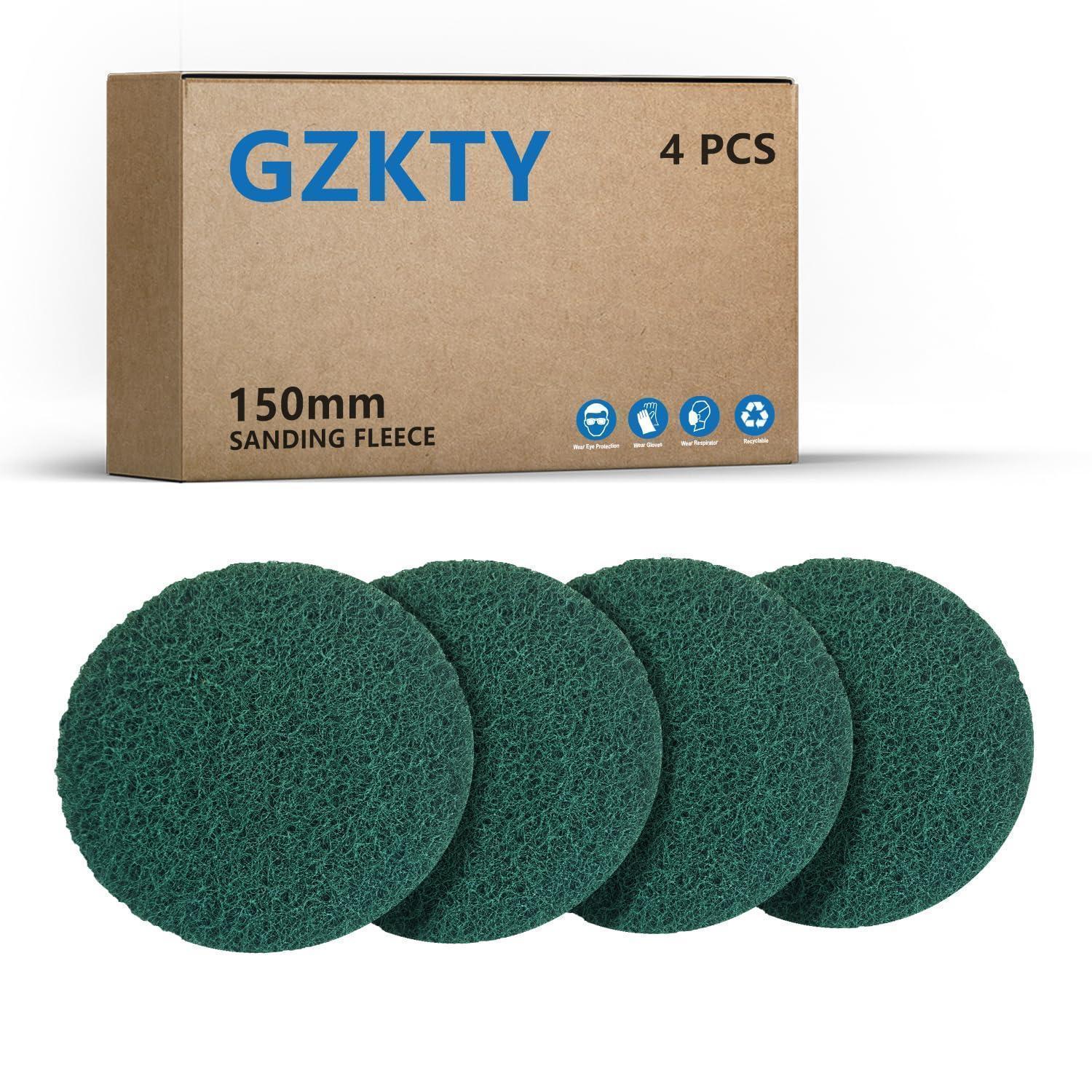 Schleifvlies 150mm Klett P80-100 Für Exzenterschleifer 4 Stück
