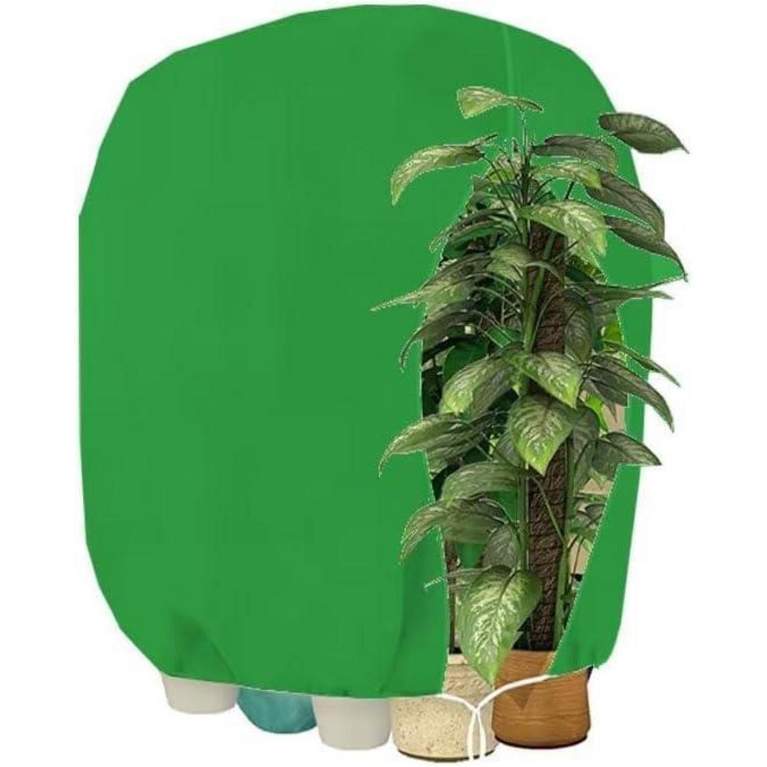 Pflanzenschutzhaube Mit Reißverschluss, Atmungsaktiv, Reißfest, 120x140cm Grün