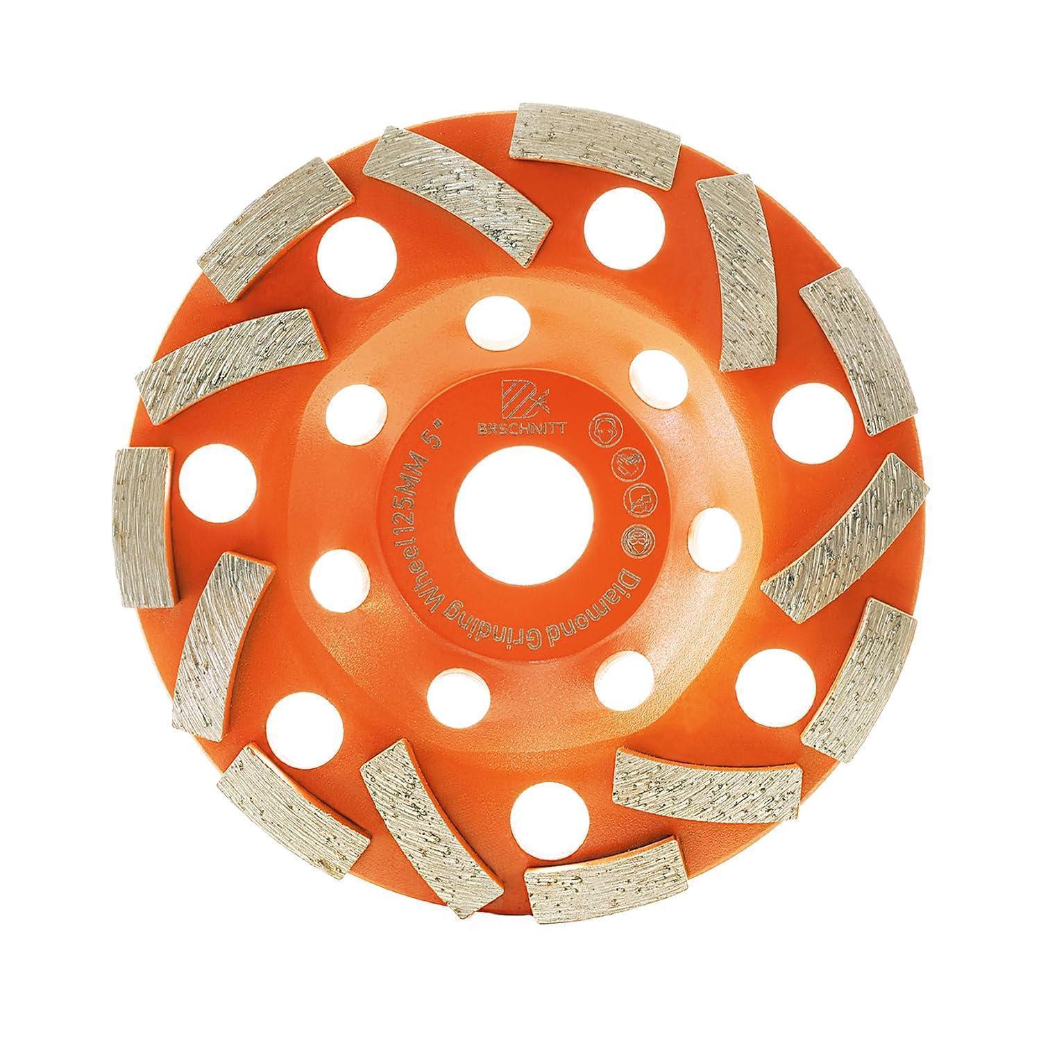 Diamant Schleiftopf 125mm Für Beton, Granit, Marmor - Aggressiver Abtrag
