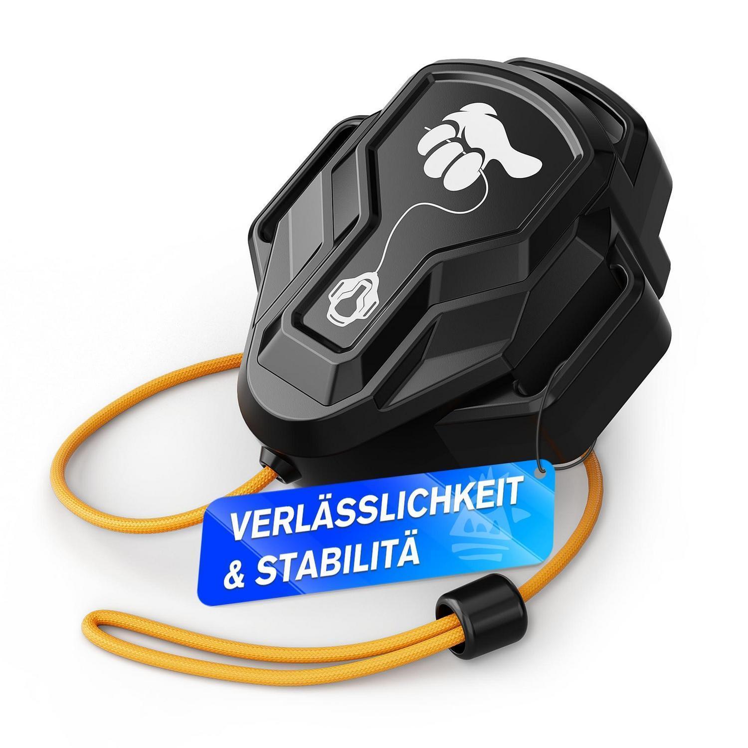 Fahrrad Abschleppseil 2,5m Mit Automatischem Seilrückzug, 100kg Traglast