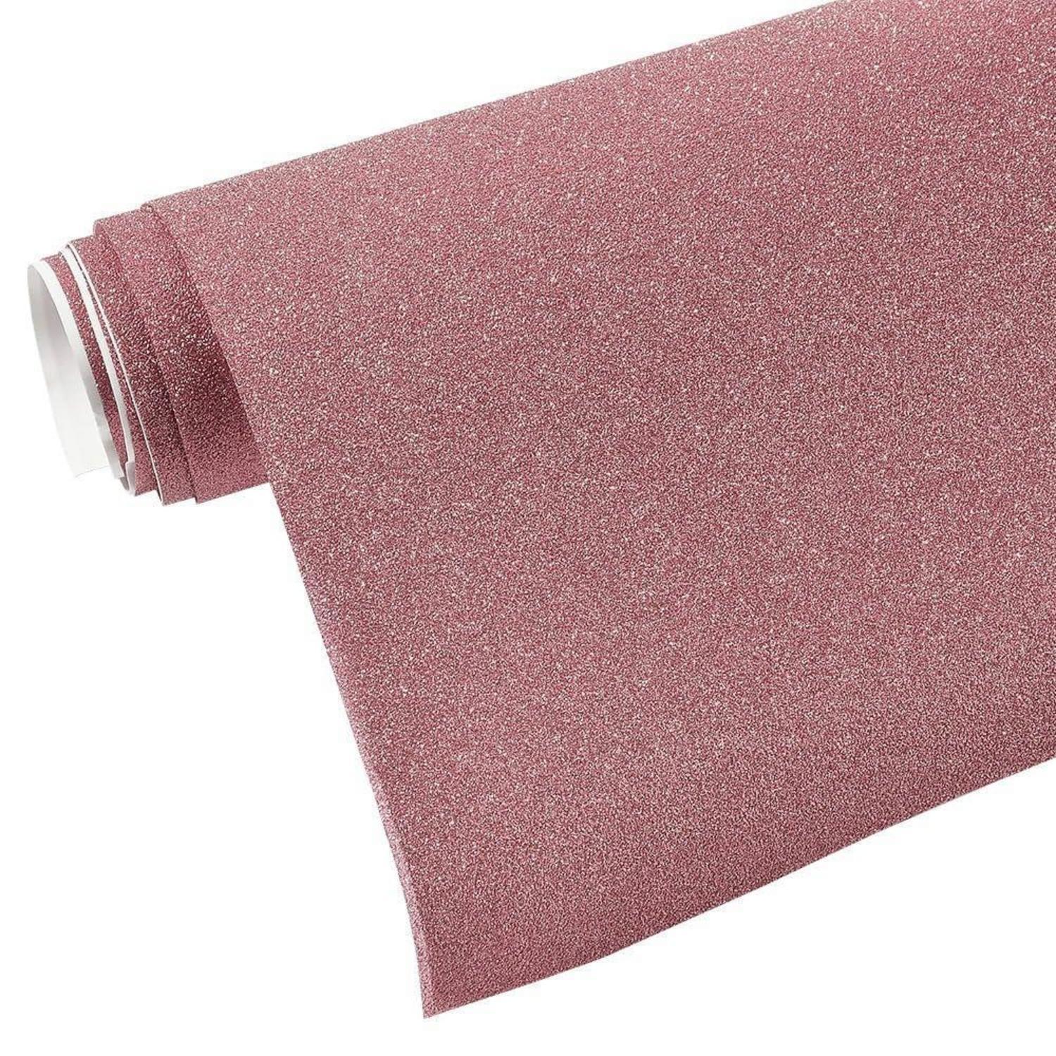 Glitzernde Autofolie Rosa 30x200cm - Wasserfest Selbstklebend Für Auto, Motorrad, Fahrrad