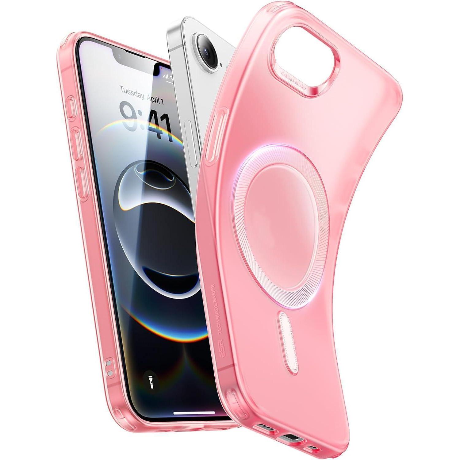 Iphone 16e Hülle Magsafe Rosa, Dünn, Stoßfest, Kratzfest, Kameraschutz