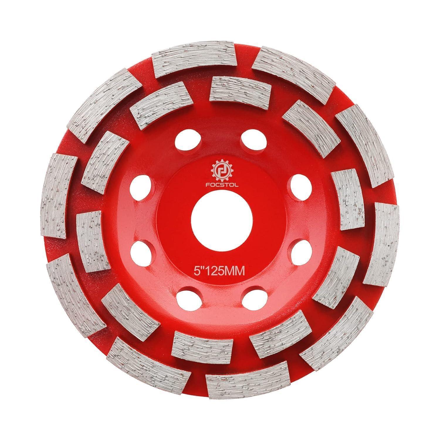 Diamant Schleiftopf 125mm Doppelreihe Für Beton Granit Marmor Mauerwerk