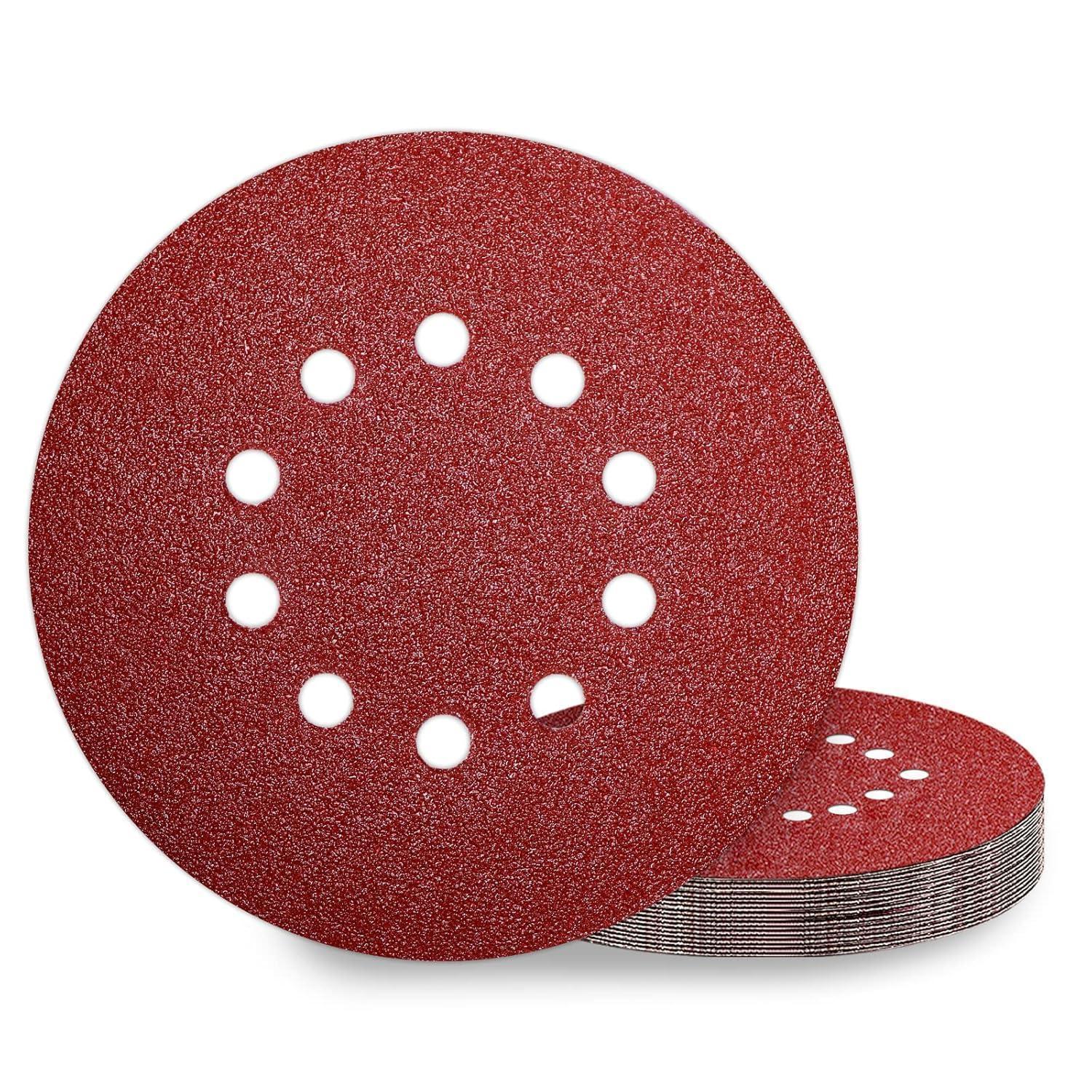 Schleifpapier Klett 225mm P40 10 Loch Für Trockenbauschleifer