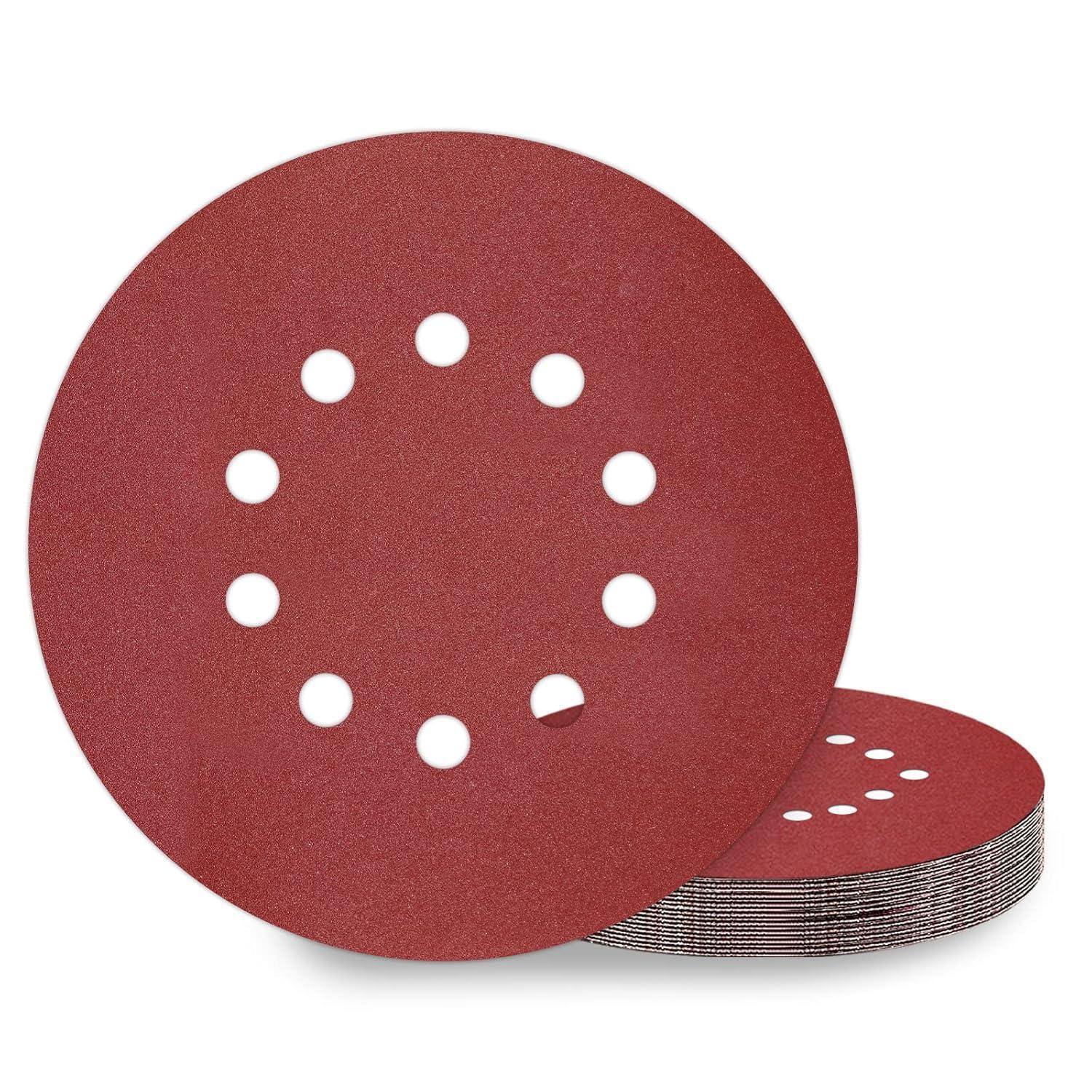 Schleifpapier Klett 225mm P180 10 Loch Für Trockenbauschleifer