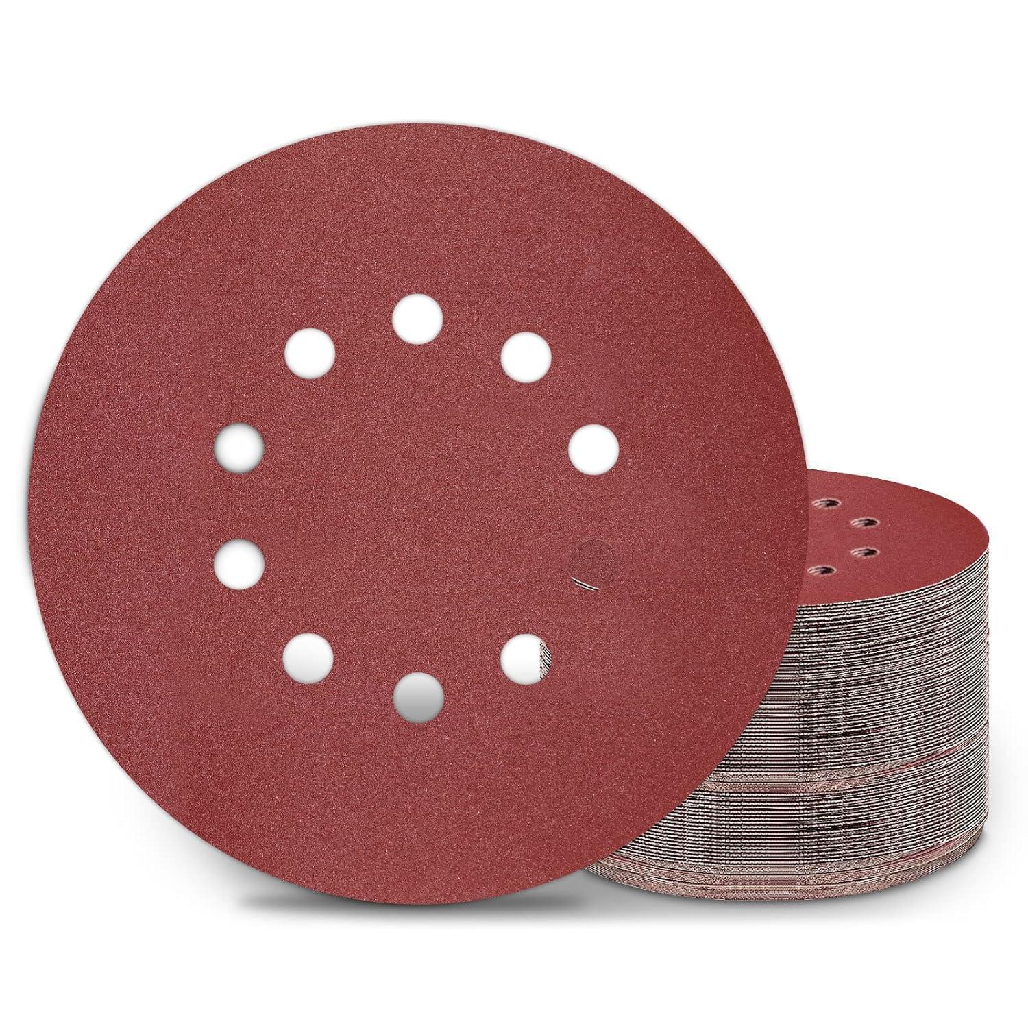 Schleifpapier 225mm Klett P180 10 Loch Für Trockenbauschleifer (50 Stück)