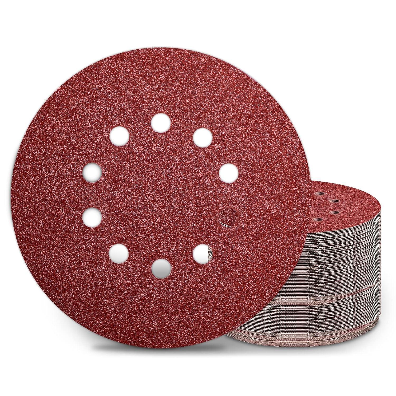 Schleifpapier 225mm Klett P40 10 Loch, 50 Stück Für Trockenbauschleifer