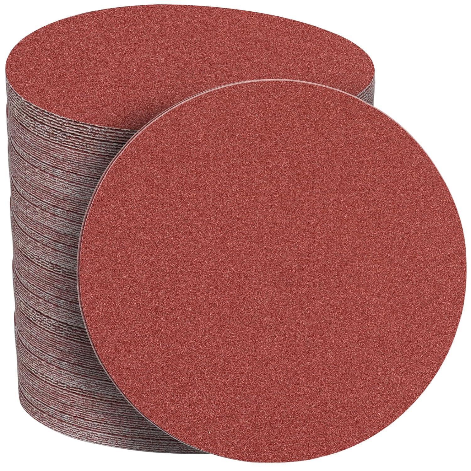 Schleifpapier 150mm Klett 400 Körnung Für Exzenterschleifer, 50 Stück