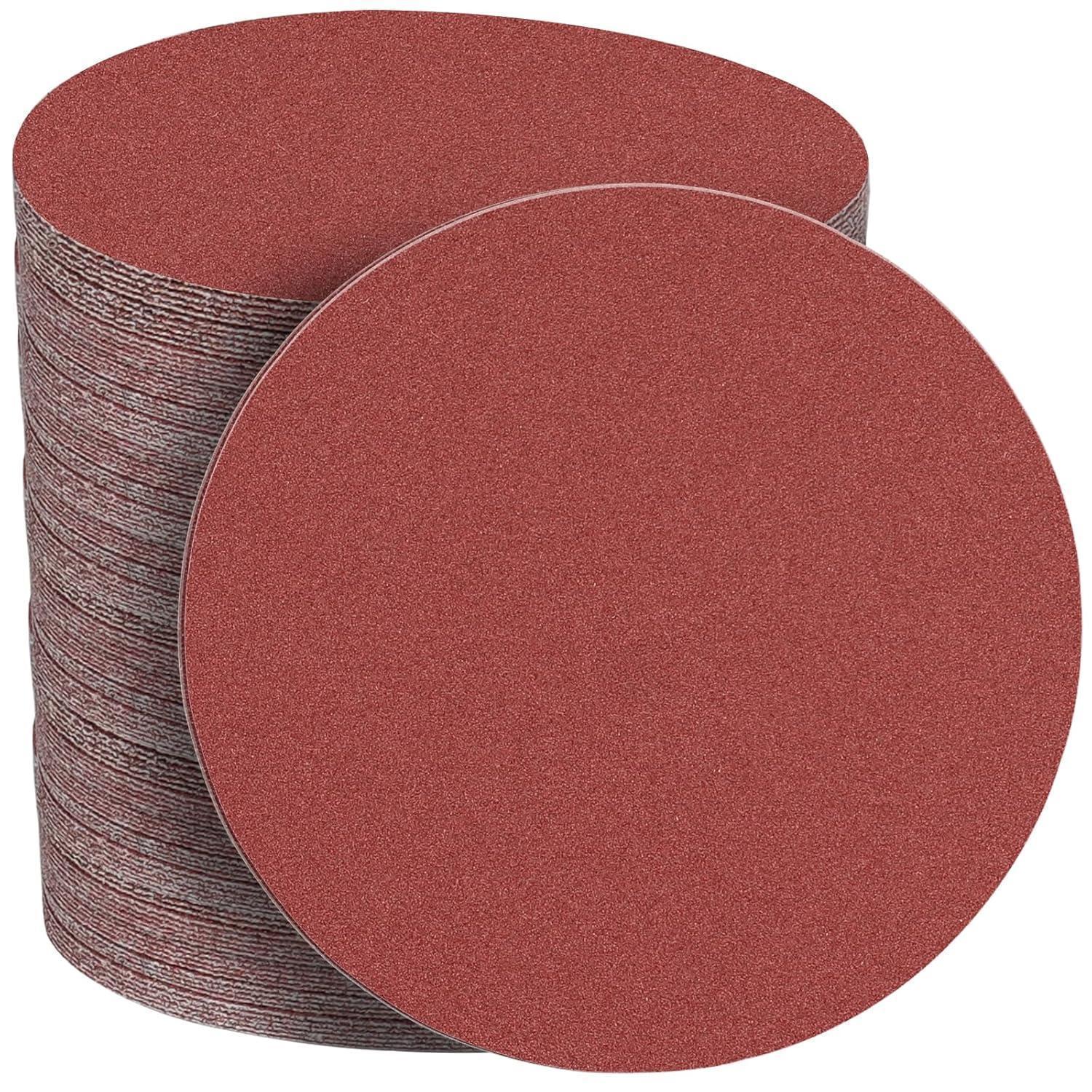 Schleifpapier 150mm Klett 220 Körnung Für Exzenterschleifer, 50 Stück