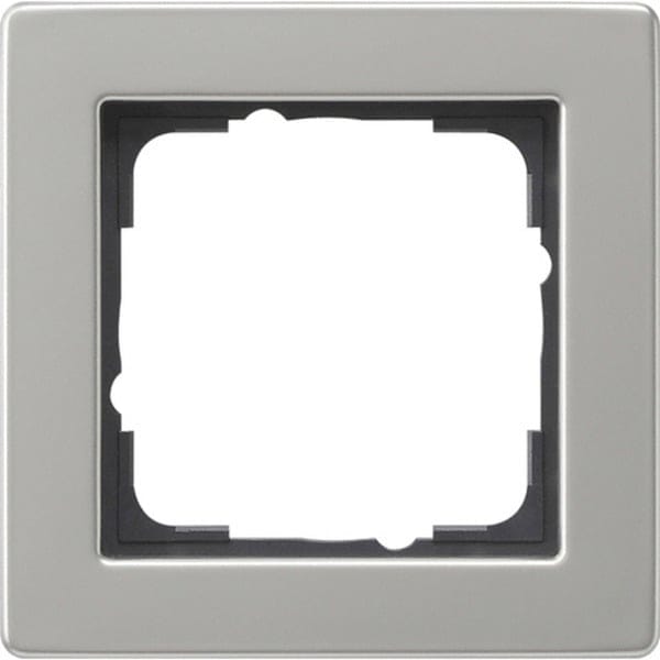 Gira Abdeckrahmen 1fach edelstahl 021133