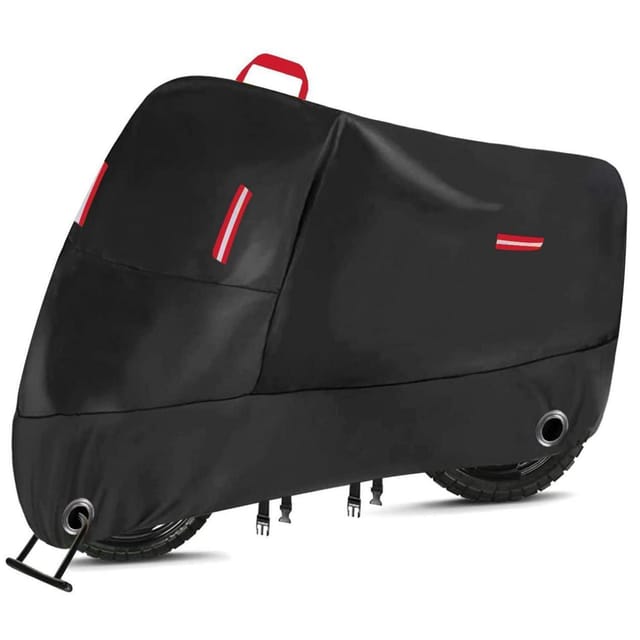 Motorradabdeckung Xxxl Wasserdicht 300d Oxford Mit Reflektoren & Schlosslöchern
