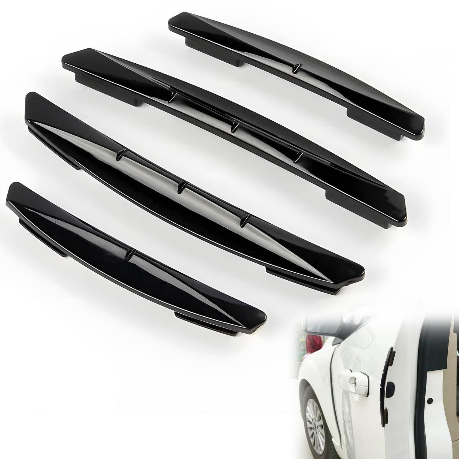 4er Set Auto Türkantenschoner Schwarz, Carbon Optik, Universell