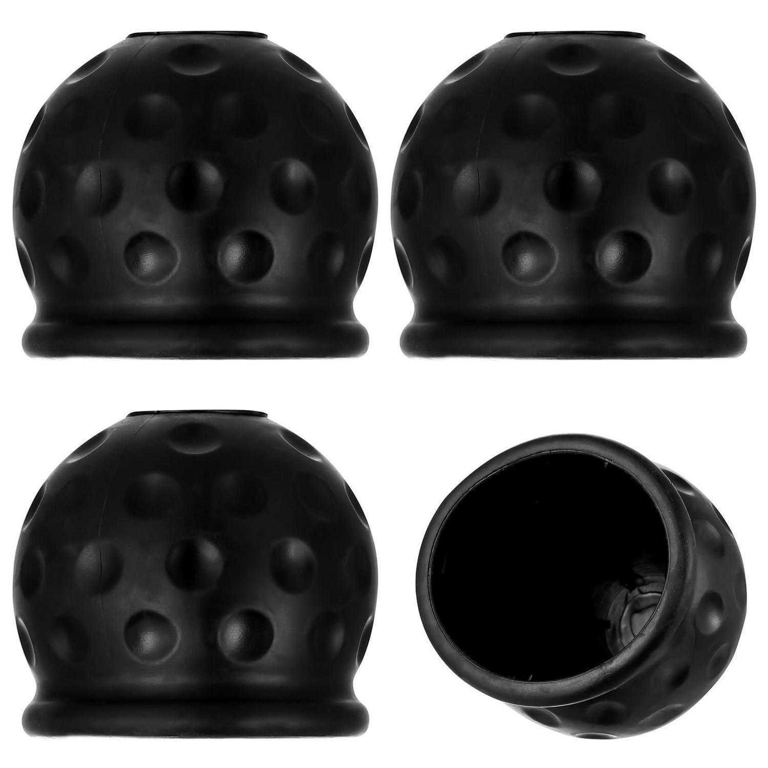 4x Anhängerkupplung Abdeckung 50mm Gummi Schutzkappe Universal Pkw Lkw Wohnmobil