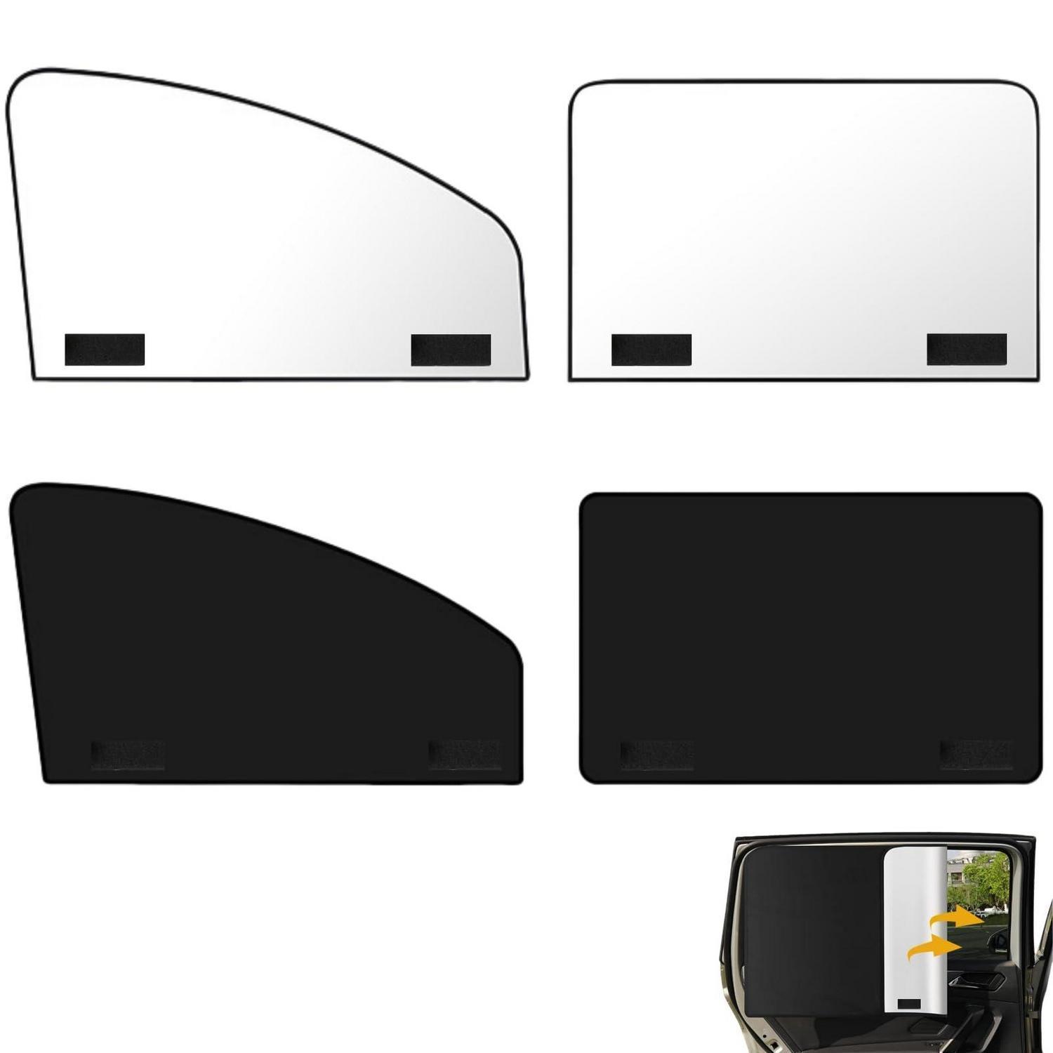 4er Set Sonnenschutz Auto Fenster, Magnetisch Mit Uv-schutz, Hitzeschutz, Verdunkelung