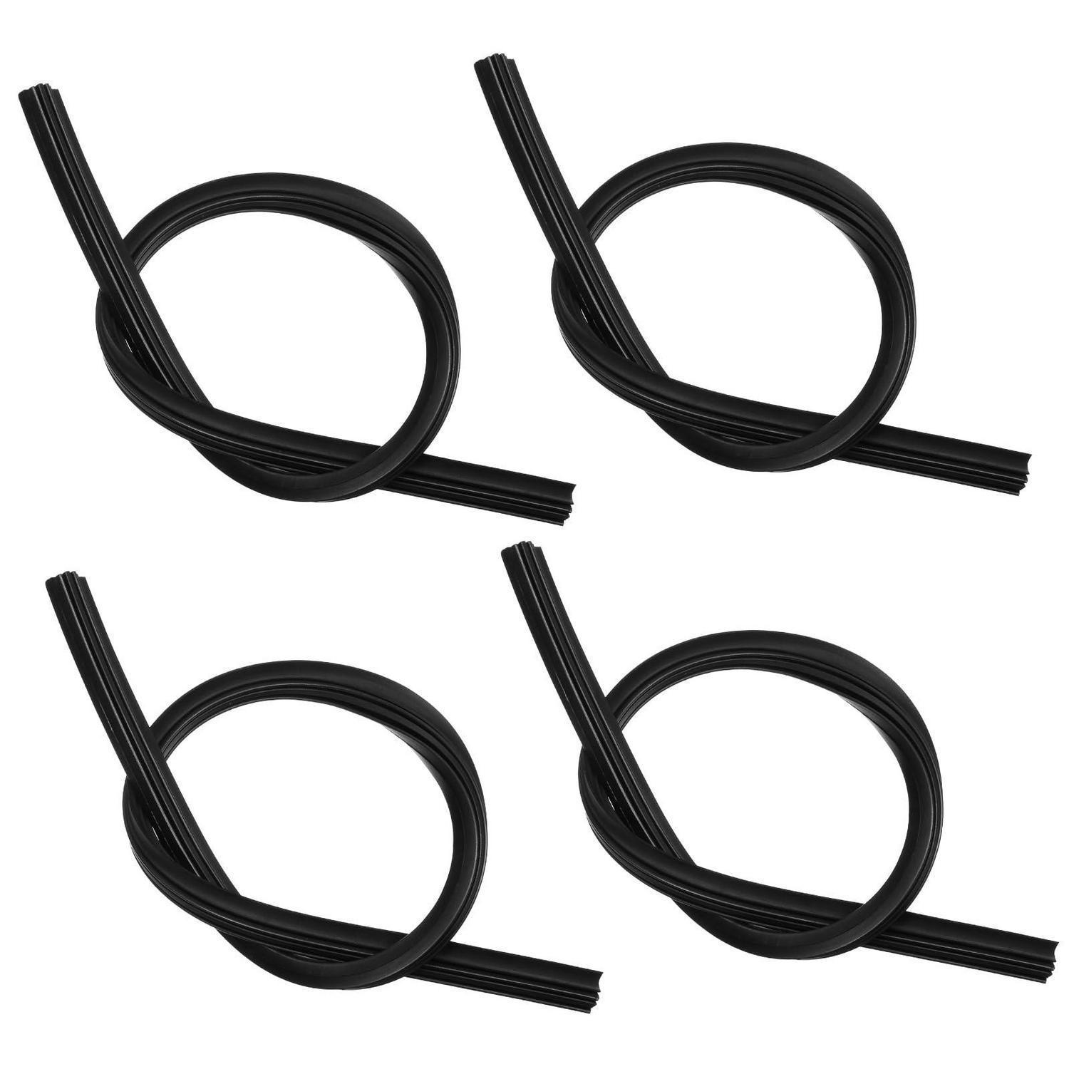 4x Wischergummi 700mm Für Rahmenlose Scheibenwischer, Zuschneidbar
