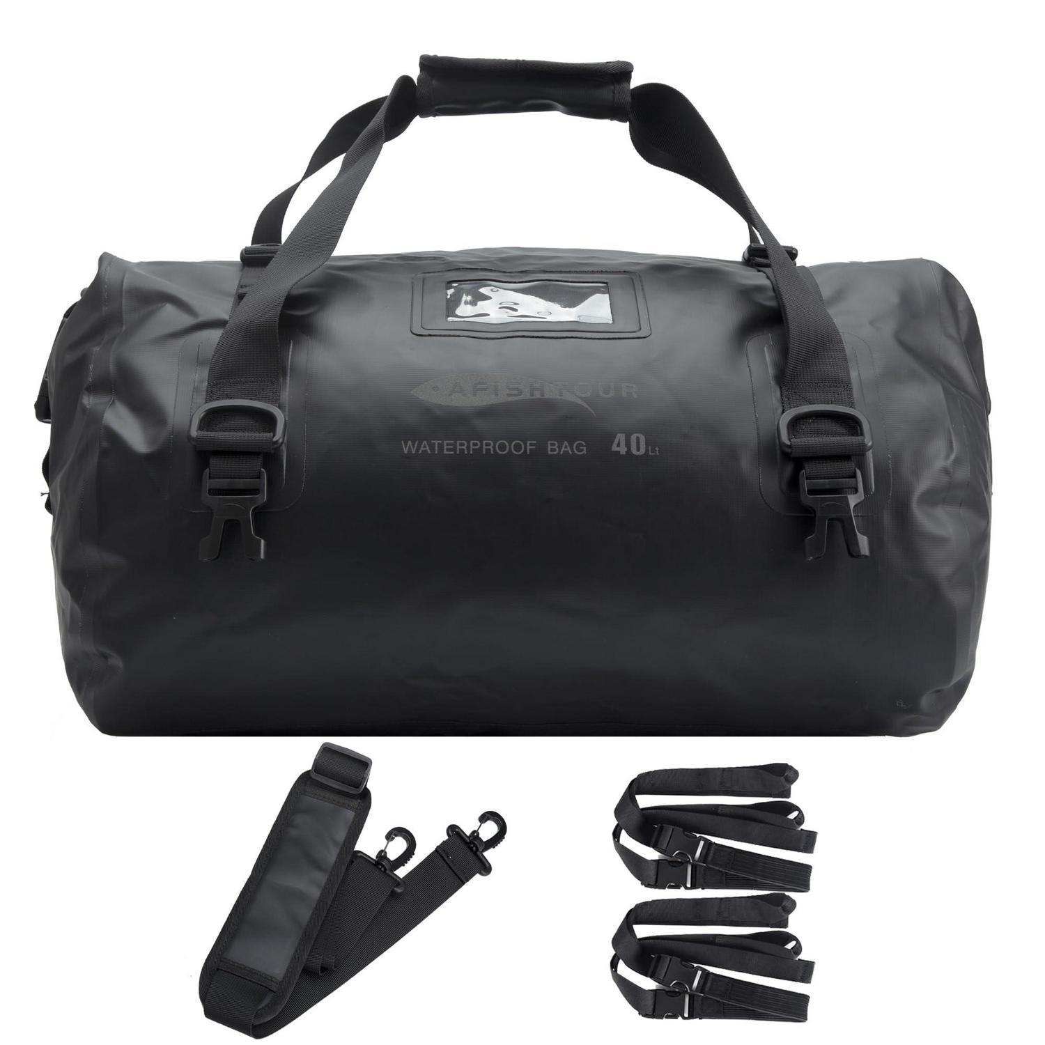 40l Wasserdichte Motorrad-gepäcktasche Mit Rolltop & Nassfach