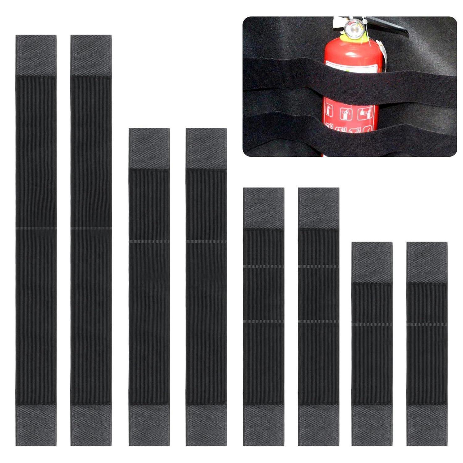 8x Kofferraum Organizer Klettbänder Zur Befestigung, 4 Größen, 5cm Breite