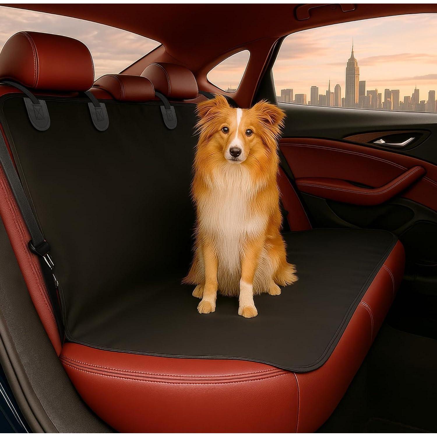 Hundedecke Autositzbezug Rückbank, Wasserdicht & Kratzfest, Universal Für Suv