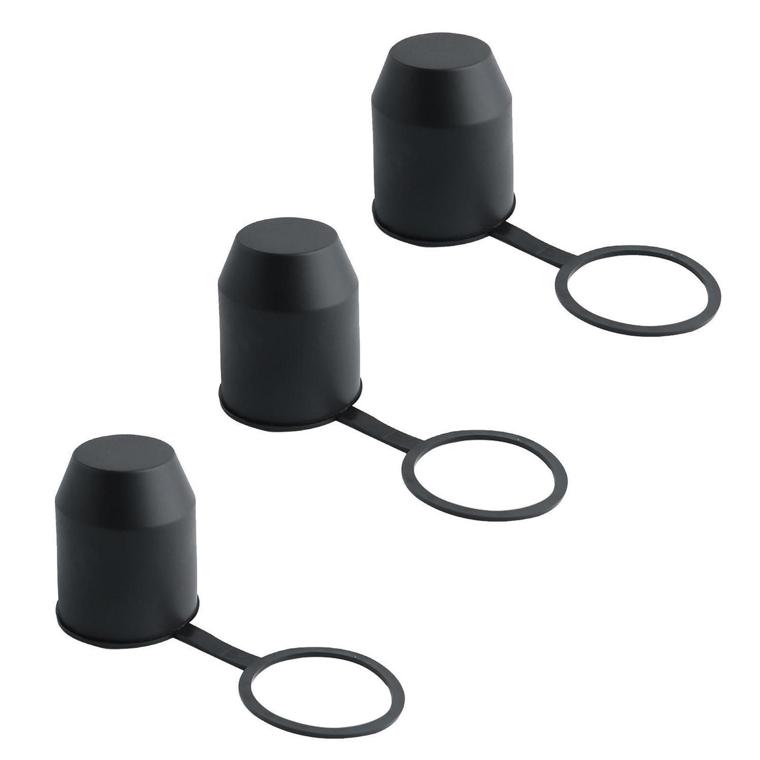 Anhängerkupplung Abdeckung Set, 3 Stück Schutzkappe Wasserdicht & Staubdicht Für Fahrzeuge