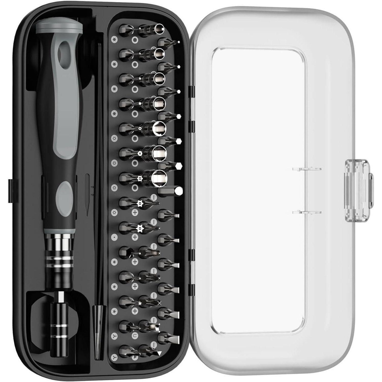 Präzisions-schraubendreher-set 48-in-1 Mit 41 Bits, Magnetisch, Für Elektronik