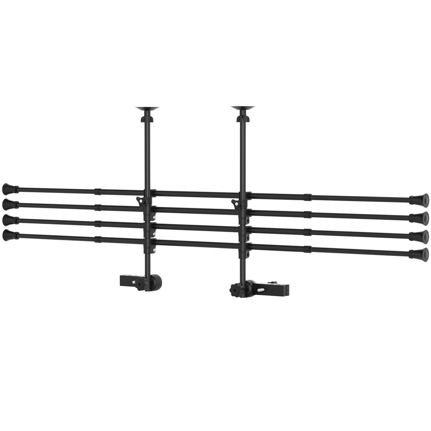 Hundetrenngitter Auto Kofferraum 32-55x80-145cm Universal Stahlrohr
