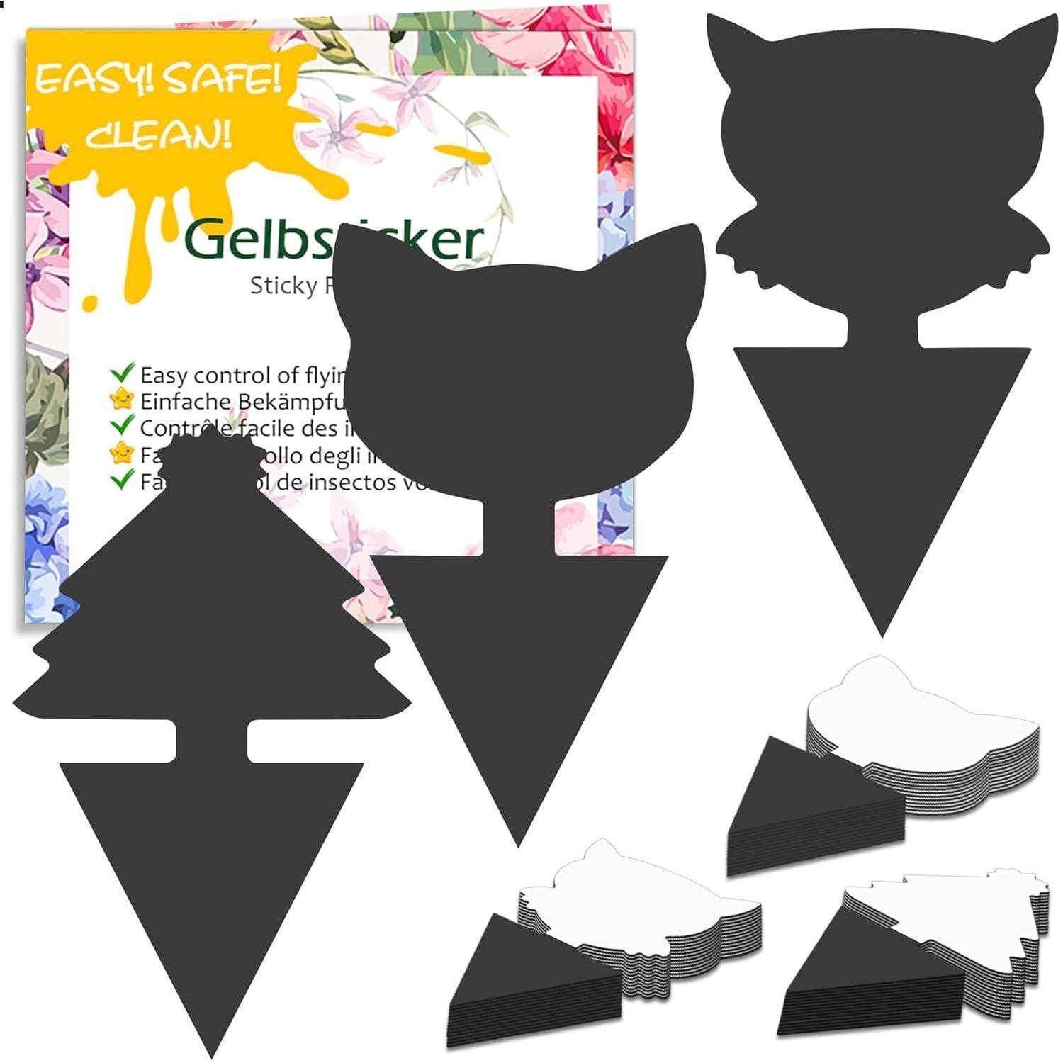 Gelbtafeln Gegen Trauermücken 30 Stück, Gelbsticker Für Zimmerpflanzen