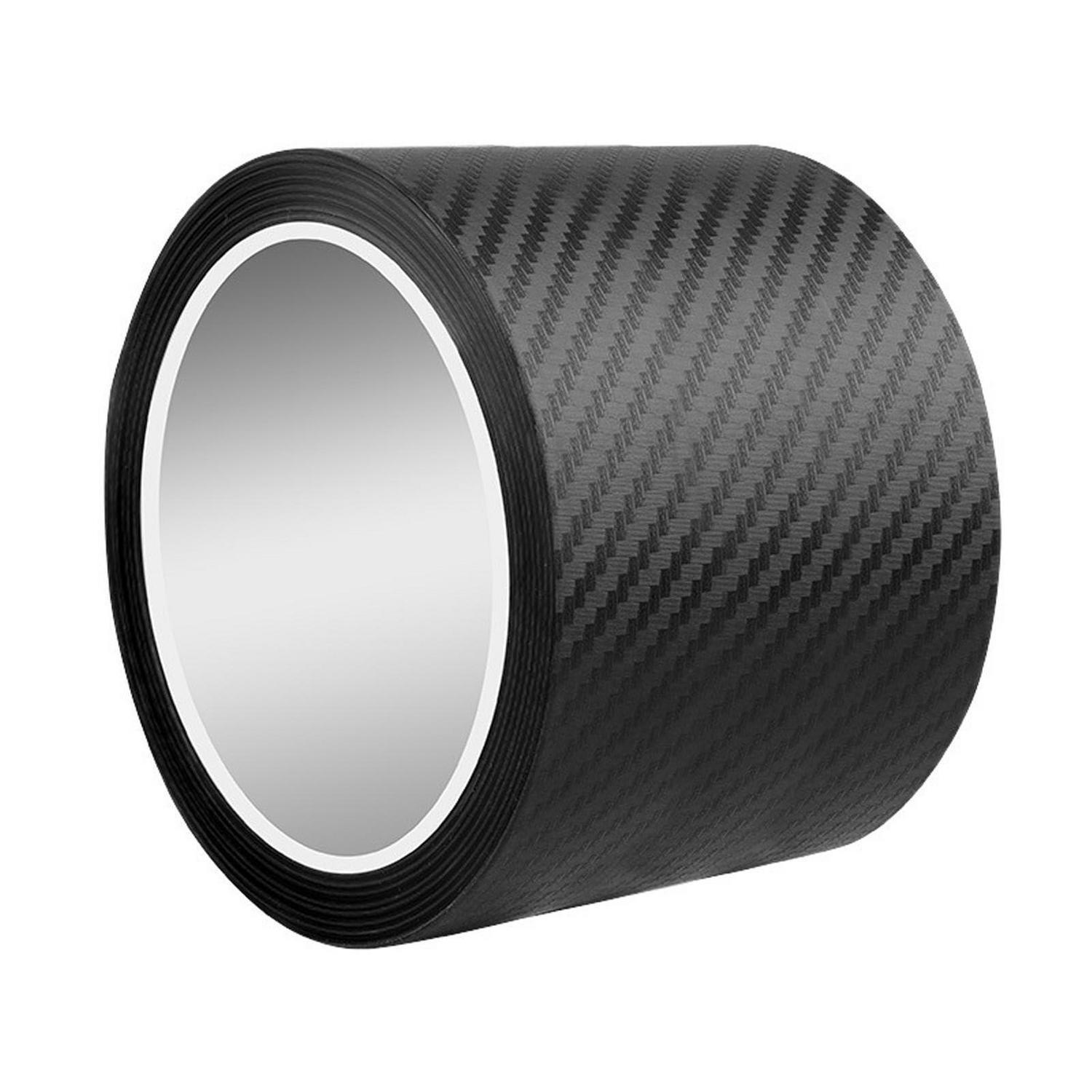 Carbon Folie Matt Schwarz 10cm X 3m Selbstklebend Kratzfest Lackschutz