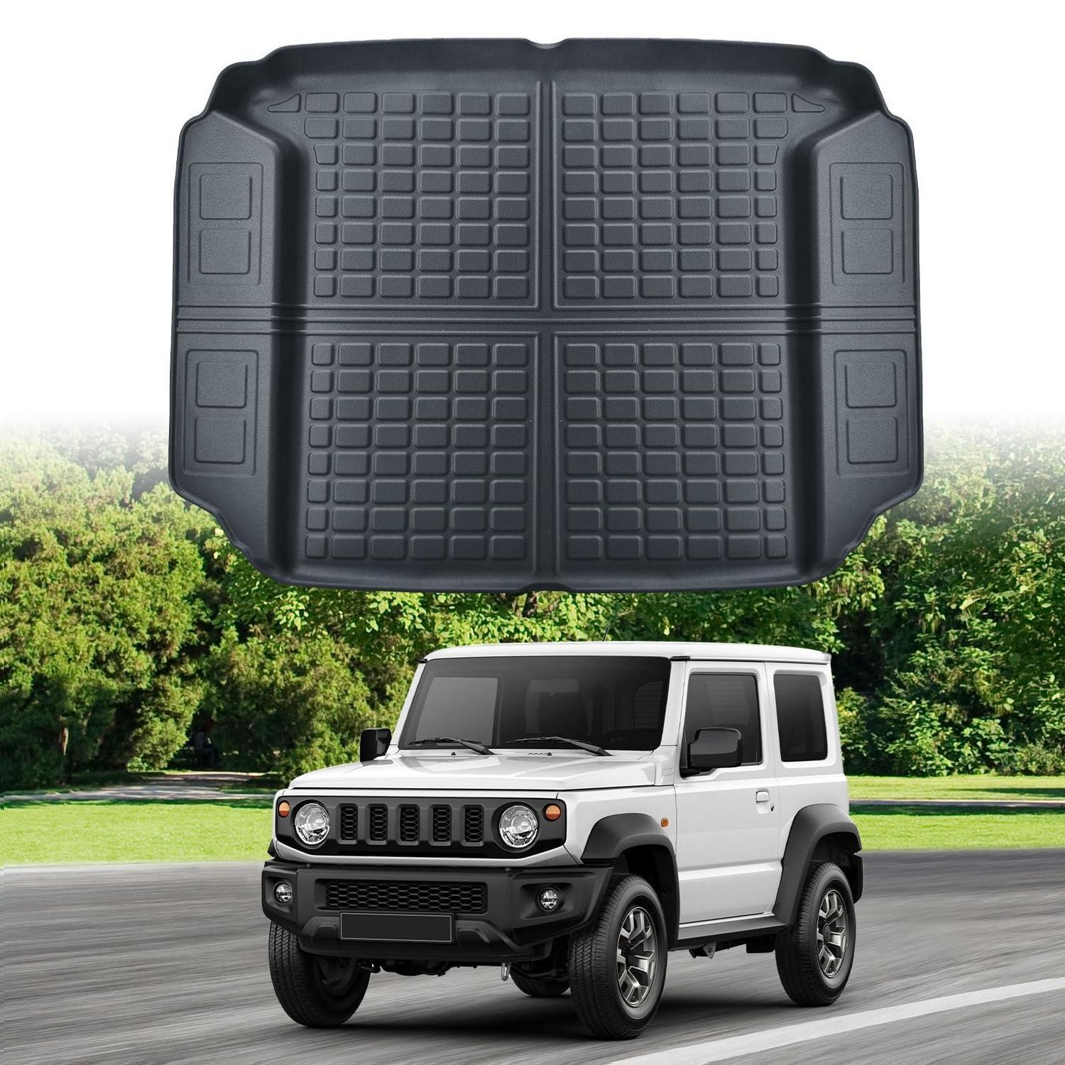 Kofferraumwanne Für Suzuki Jimny Jb64/jb74 2021-2023 (2-sitzer), Tpe Allwetter, Wasserdicht, Rutschfest