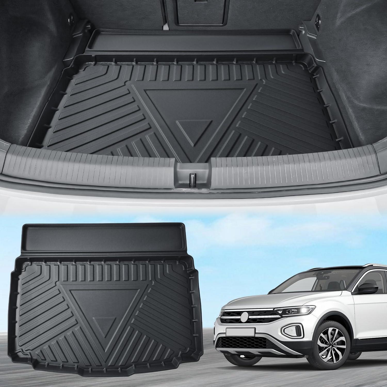 Kofferraumwanne Für Vw T-roc 2018-2025, Allwetter, Wasserdicht, Hohe Passform