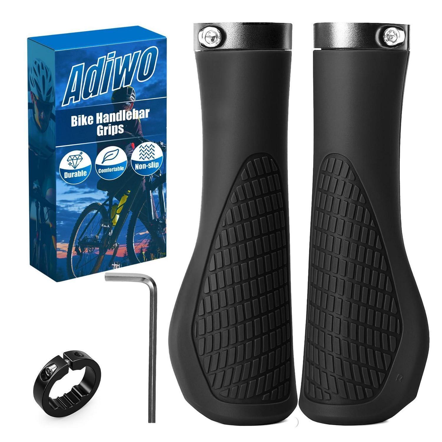 Ergonomische Fahrradgriffe Für Trekking, Rennrad, Citybike, Klapprad, Mtb – Schwarz