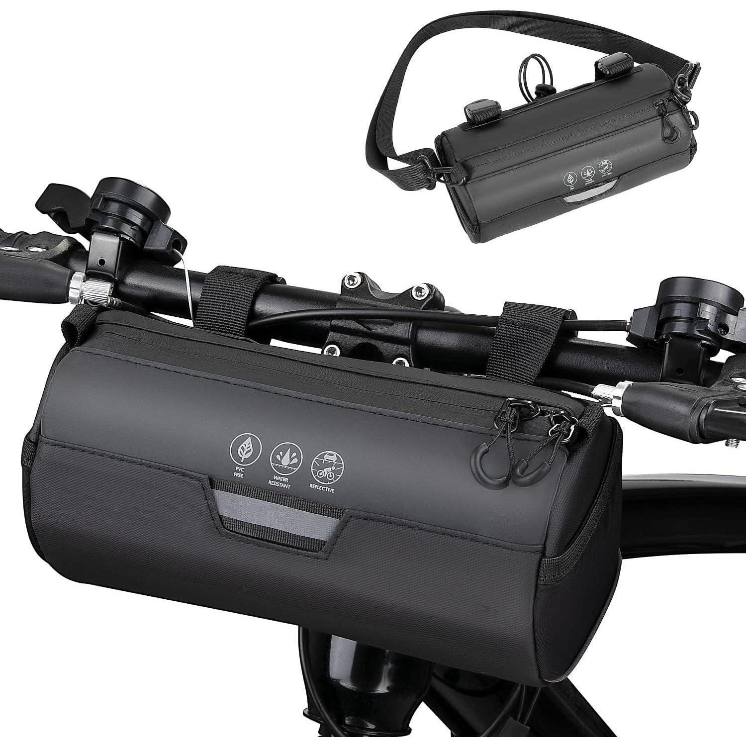 Fahrrad Lenkertasche 2l Wasserdicht Mit Reflektor Und Schultergurt