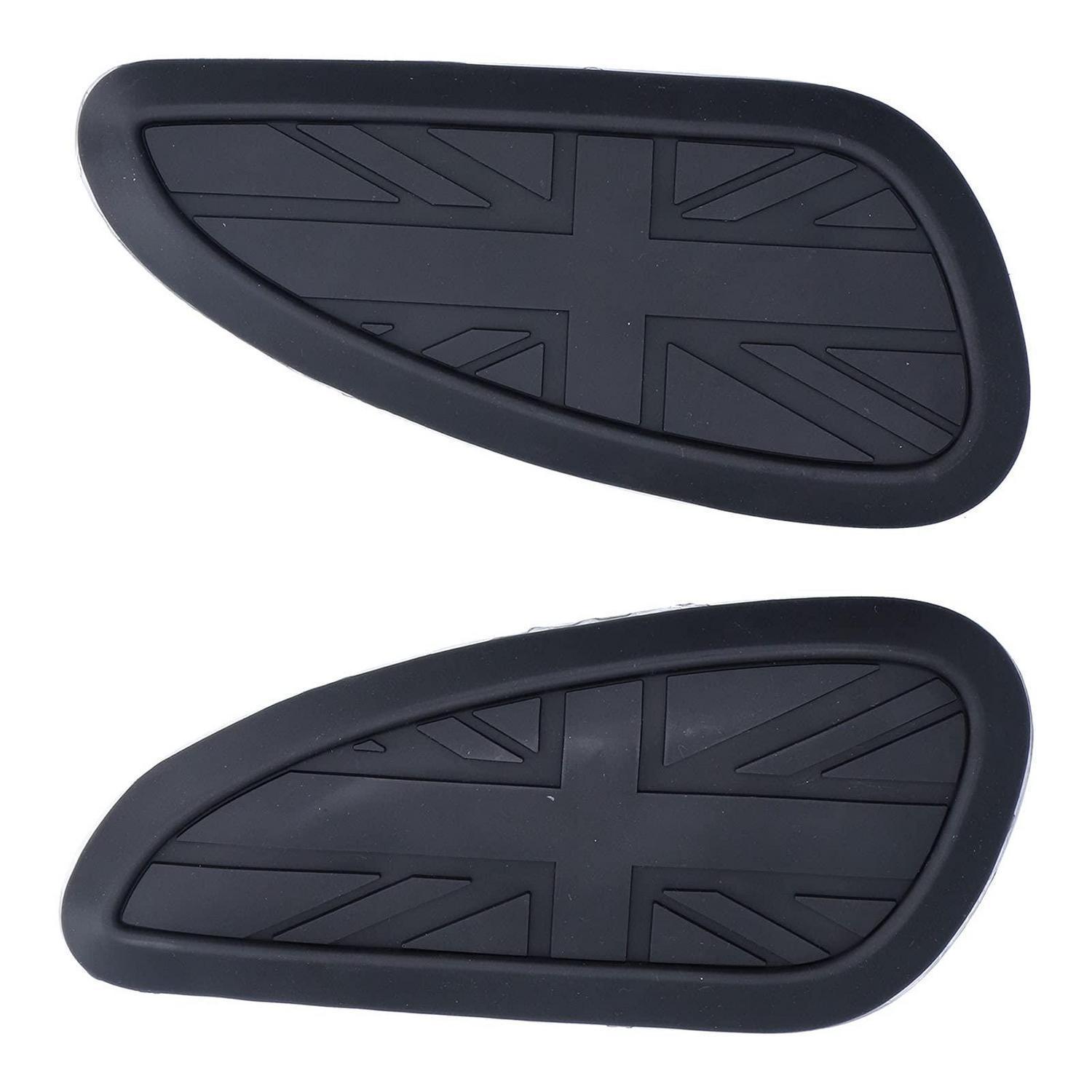 Tankpad Aufkleber Gummi Für Bonneville T100 T120 Speed Twin Scrambler Schwarz