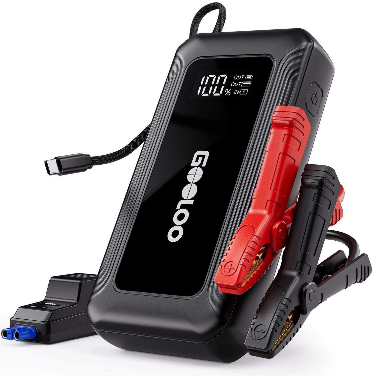 Starthilfe Powerbank 3000a Mit 45w Usb-c Schnellladung & Led-taschenlampe