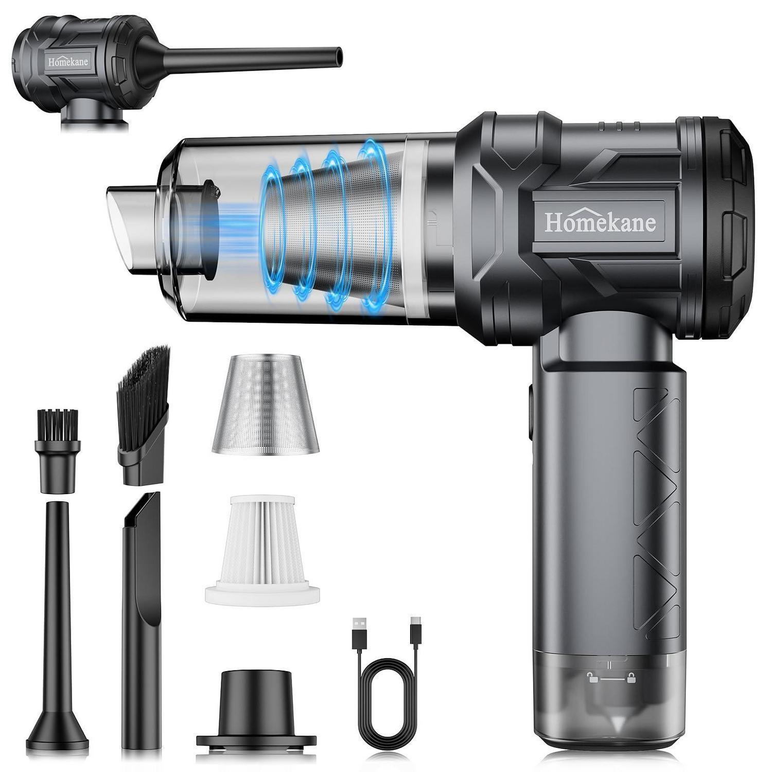 Akku Handstaubsauger 15000pa, 5-in-1 Kabellos Mit Hepa-filter Für Auto & Haushalt