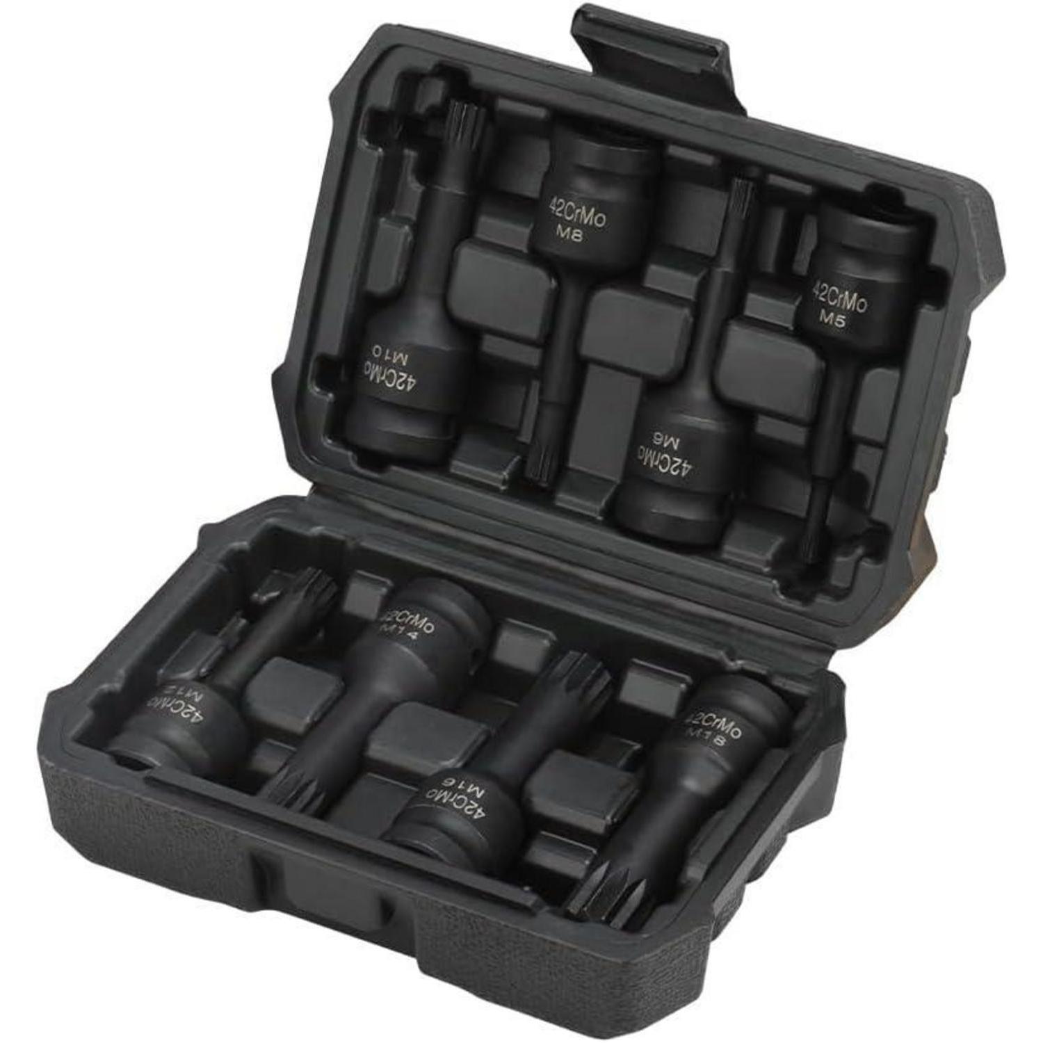 Vielzahn Nuss Satz 1/2" Dr Cr-mo M5-m18 Mit Koffer