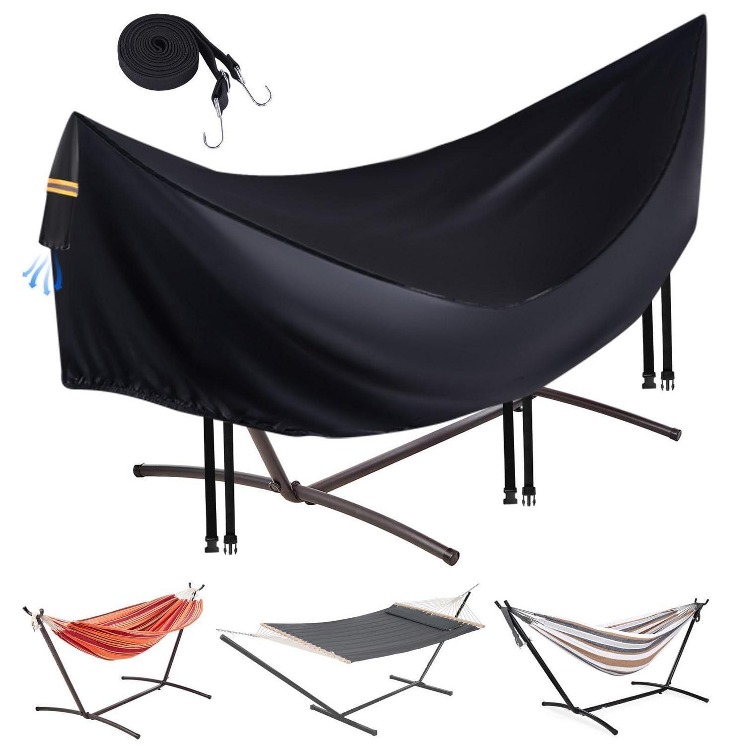 Hängematten Abdeckplane 3,65m, Wasserdicht, Windfest, 420d Oxford, Mit Schnallen