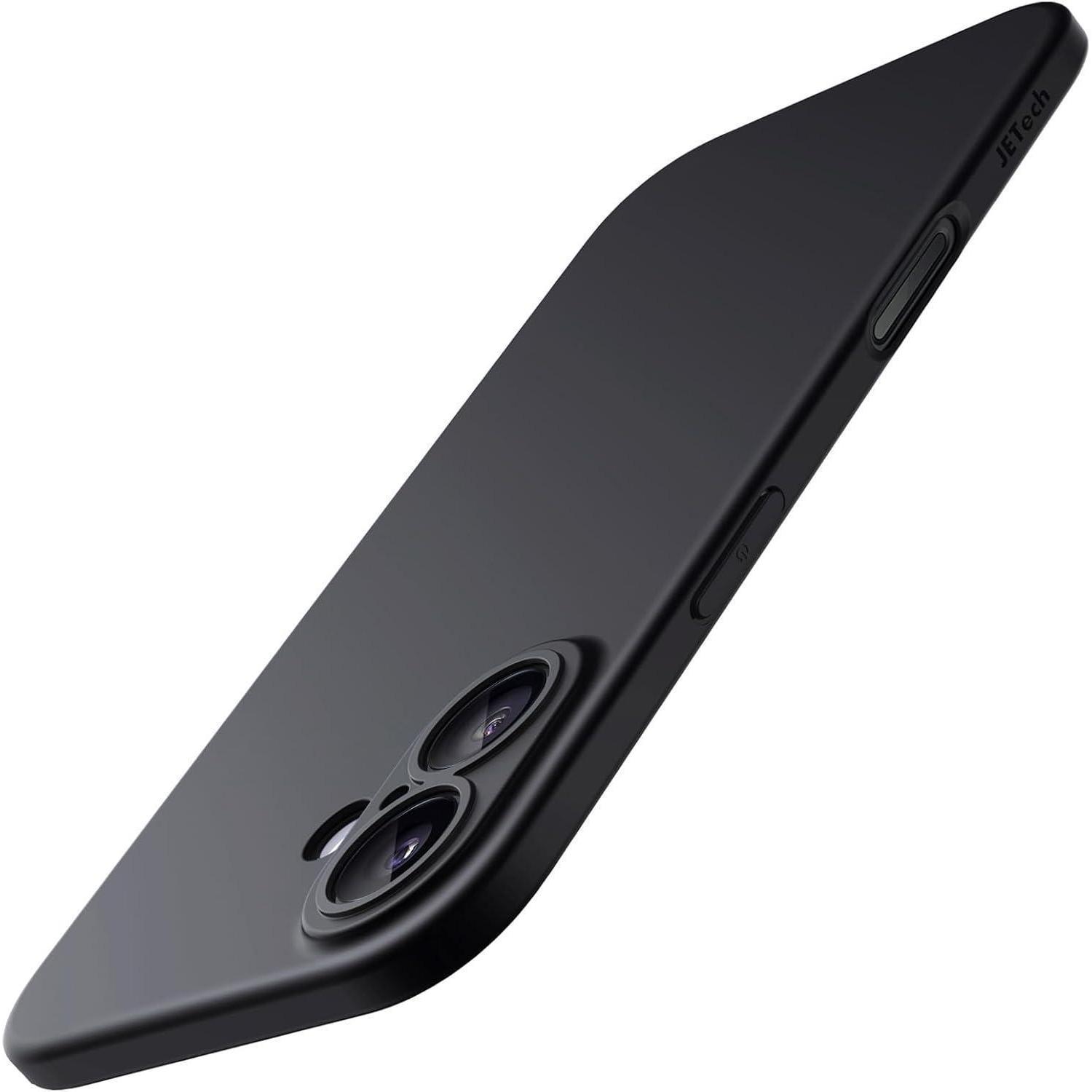 Schutzhülle Für Iphone 17 6,3 Zoll, Ultradünn, Matt, Kameraschutz, Schwarz